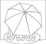 Umbrella Getdrawings sketch template