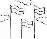 Bendera Mewarnai Merah Sketsa Hitam Monas Kartun Lomba Kemerdekaan Agustusan Menggambar Republik Statically Kumpulan Koleksi Makin Pak Ahok Kasih Cantik sketch template