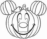 Coloring Pumpkin Halloween Cute Pages sketch template