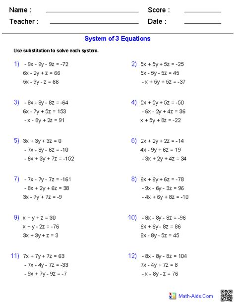 systems   equations mcr pinterest equation algebra