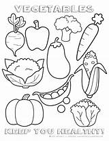 Coloring Healthy Pages Printables Eating Vegetables Fruits Preschool Food Color Eat Fruit Vegetable Sheets Printable Foods Sheet Chart Worksheet Health sketch template