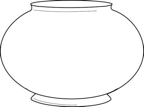 empty fish bowl coloring page   gmbarco