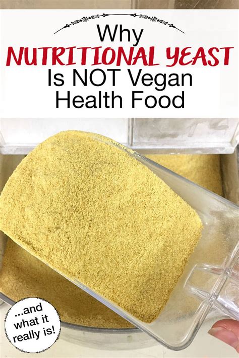 nutritional yeast dangers   vegan health food