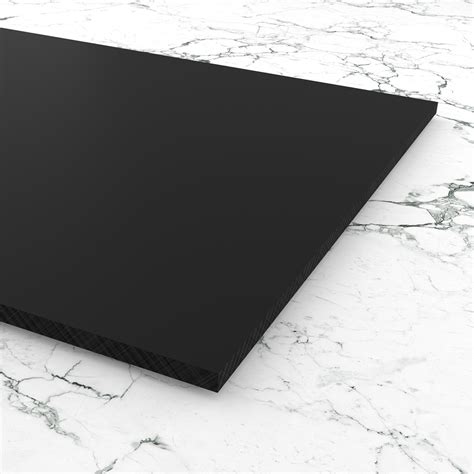 acrylglas schwarz matt  kaufen
