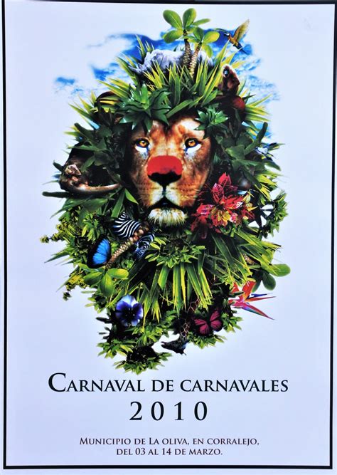 fuerteventura corralejo carnaval de carnavales cartel promocion turistica el marco verde