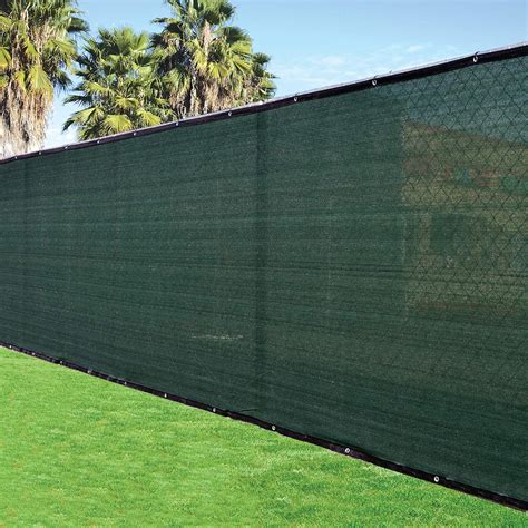 buy fenceever  ft tall  gen olive green fence privacy screen