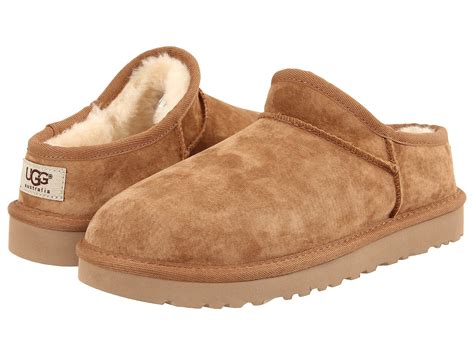 ugg classic slipper chestnut suede zapposcom  shipping  ways