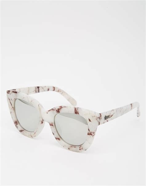 quay australia quay australia sugar spice mirror cat eye sunglasses  asos trending