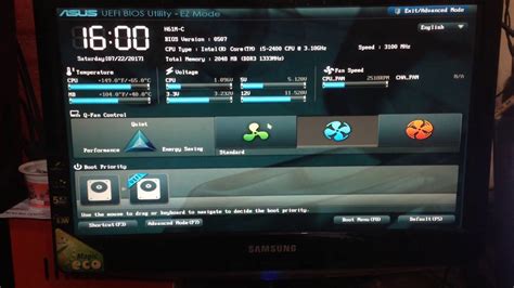 update bios asus motherboard improve system stability windows