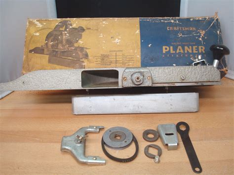 vintage craftsman   planer attachment  electric skill saws  planers