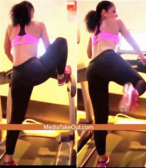 randb singer mya shows off her booty exercises that she uses to keep her body tight and