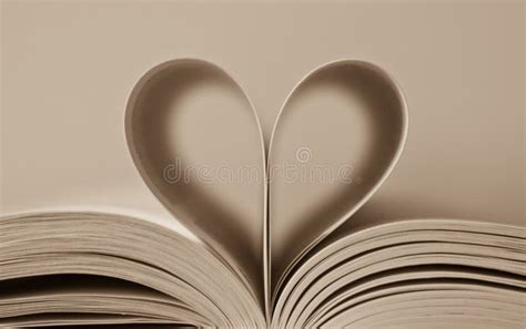 heart  book pages stock image image  pages care