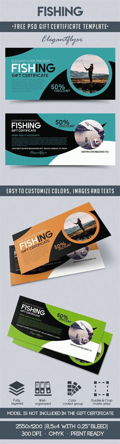 fishing gift certificate template printable word searches