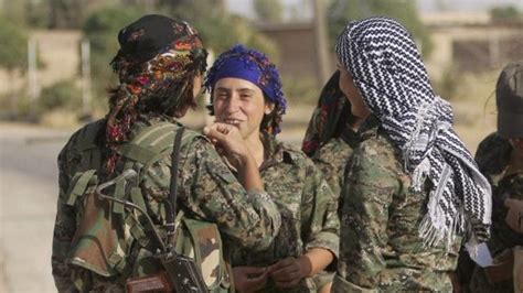 kurdish female fighter blows herself up on isis al