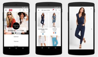 de nieuwe bonprix shopping app voor ios en android