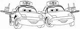 Mia Tia Cars Step Pixar Disney Drawing Draw Easy Eyes sketch template