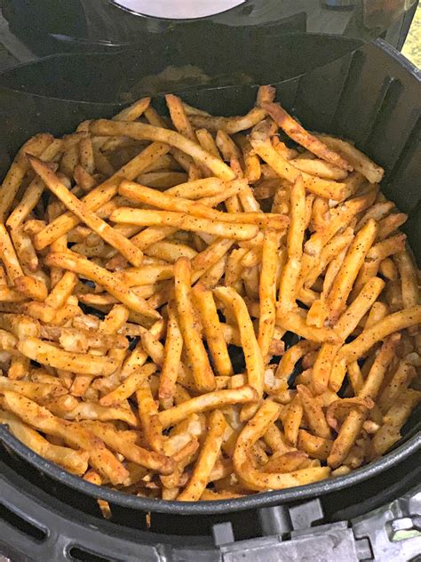 air fryer frozen french fries the cookin chicks