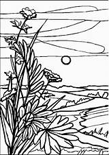 Coloring Pages Landscapes Landscape Adults Colouring Landschaften Winter Malvorlagen Landscaping Sheets Search Google Print Sheet Previous Clipartmag Getdrawings sketch template
