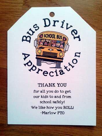 printable bus driver appreciation tags