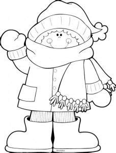 winter clothes colouring page george mitchells coloring pages