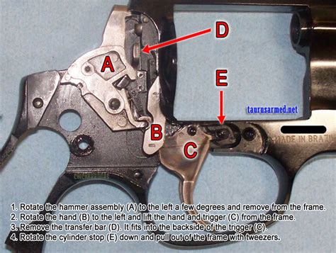 taurus revolver disassembly pictorial guide