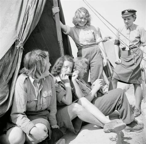Allied Pow Camp For Female German Prisoners Of War In Vilvoorde