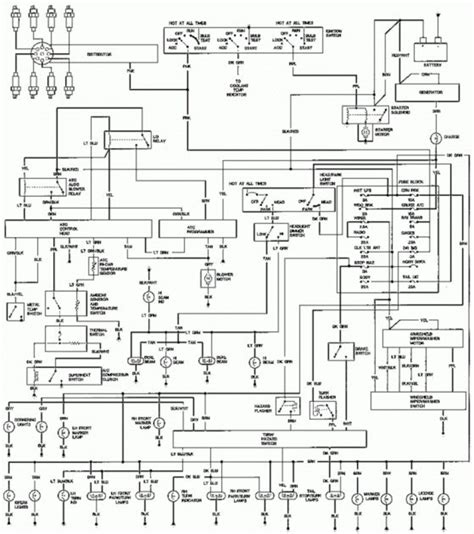 cadillac wiring diagram  cadillac eldorado wiring schematic lanessus