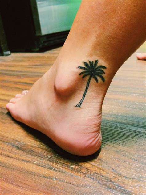 palm tree tattoo tumblr tree tattoo ankle palm tree