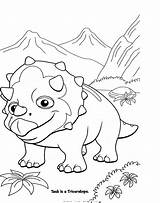 Train Coloring Dinosaur Pages Dino Printable sketch template