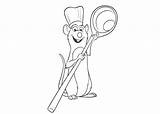 Ratatouille Coloring Pages sketch template