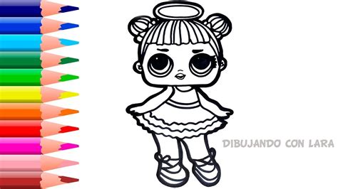 Juego Lol Para Dibujar Lol Surprise Doll Para Colorear ¡imprime