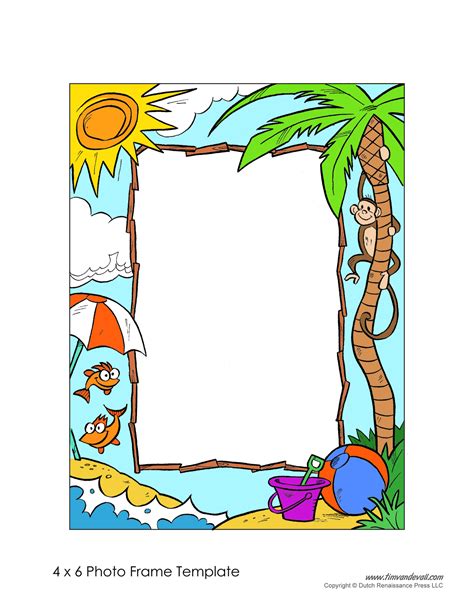 top printable picture frames  mitchell blog