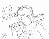 H2o Vanoss Coloring Pages Drawing Delirious Fan Template Getdrawings Deviantart sketch template