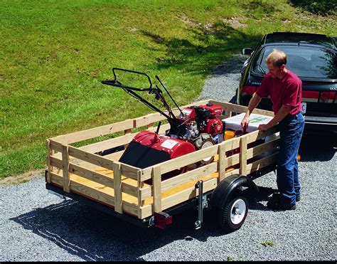 build  utility trailer   kit  steps  pictures