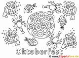 Oktoberfest Ausmalbilder Malvorlage sketch template