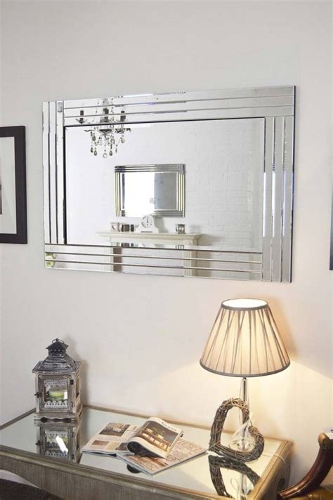 25 the best large glass bevelled wall mirrors