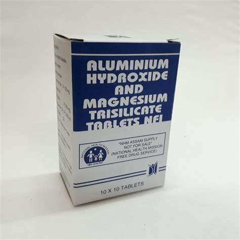 Aluminium Hydroxide And Magnesium Trisilicate Tablet Nfi