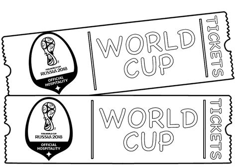 world cup 2018 tickets coloring page