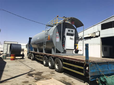 mobile fuel station tank diesel