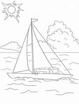 Coloring Pages Kids Sea Korner Summer Sailboat Dmg Sailing Enterprises Provided Network Popular sketch template