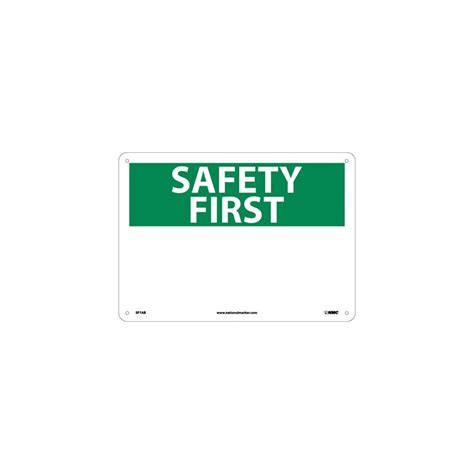 nmc sf safety  sign heading