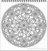 Mandala Malvorlagen Runde sketch template