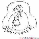 Bag Printable Colouring Kids Coloring Pages Next sketch template