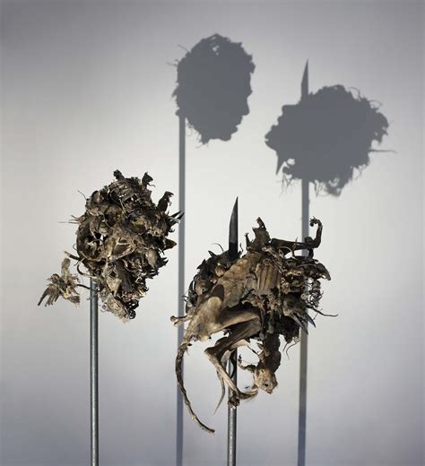 Shadow Sculptures Made Of Trash By Tim Noble And Sue