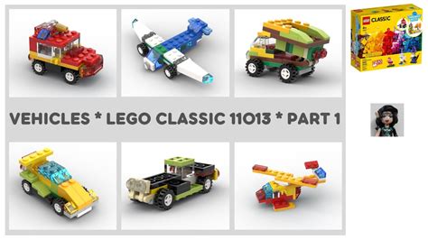 vehicles lego classic  ideas   build easy youtube