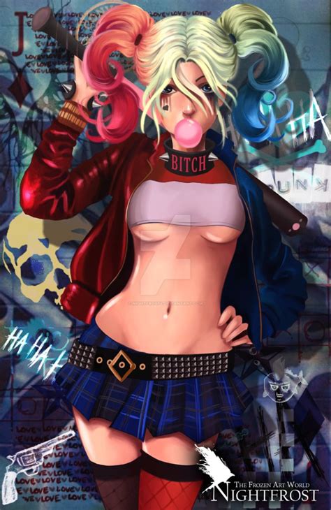 harley quinn suicide squad by nightfrost4 on deviantart