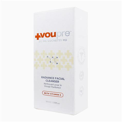 radiance facial cleanser voupre