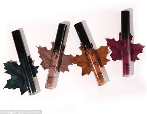 as kylie jenner reveals new seasonal lip kits femail details what you need to know daily mail