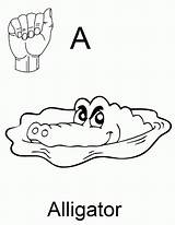 Asl American Signes Deaf Abc Langue Langage sketch template