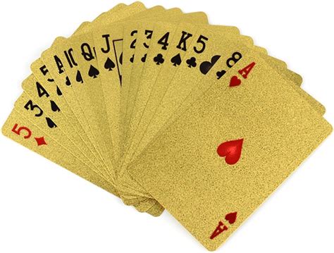 gold playing cards    millionaires